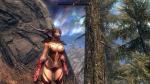 Daedric Armor variation of Killer Keos Skimpy CBBE V2 Armor V.1.1