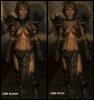 LustDesign - Female Daedric Armor Replacer - CBBEv3_UNP V.1